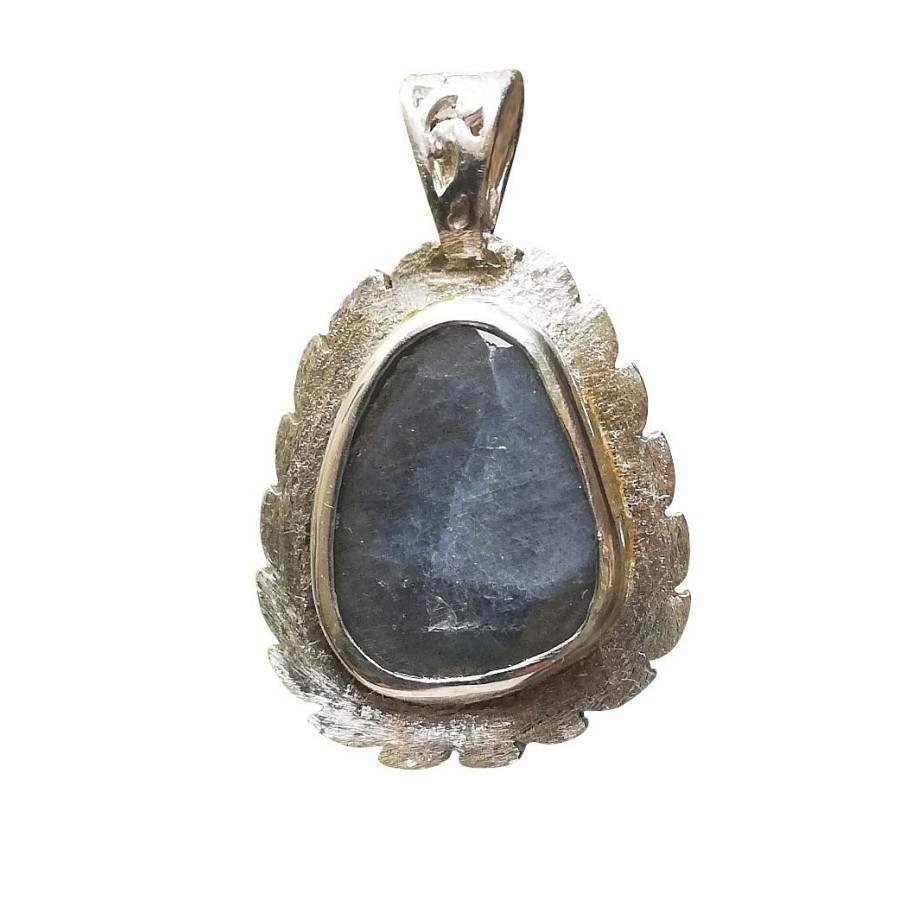 Pendentif labradorite argent Pendentif labradorite argent