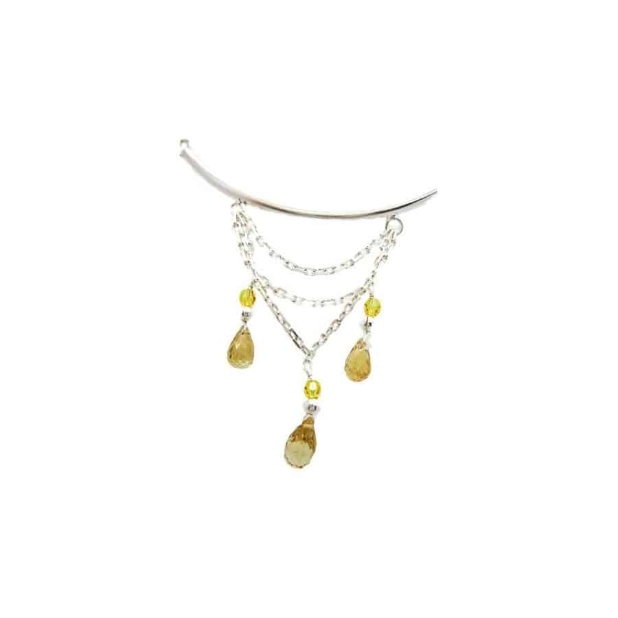 COLLIER CITRINE