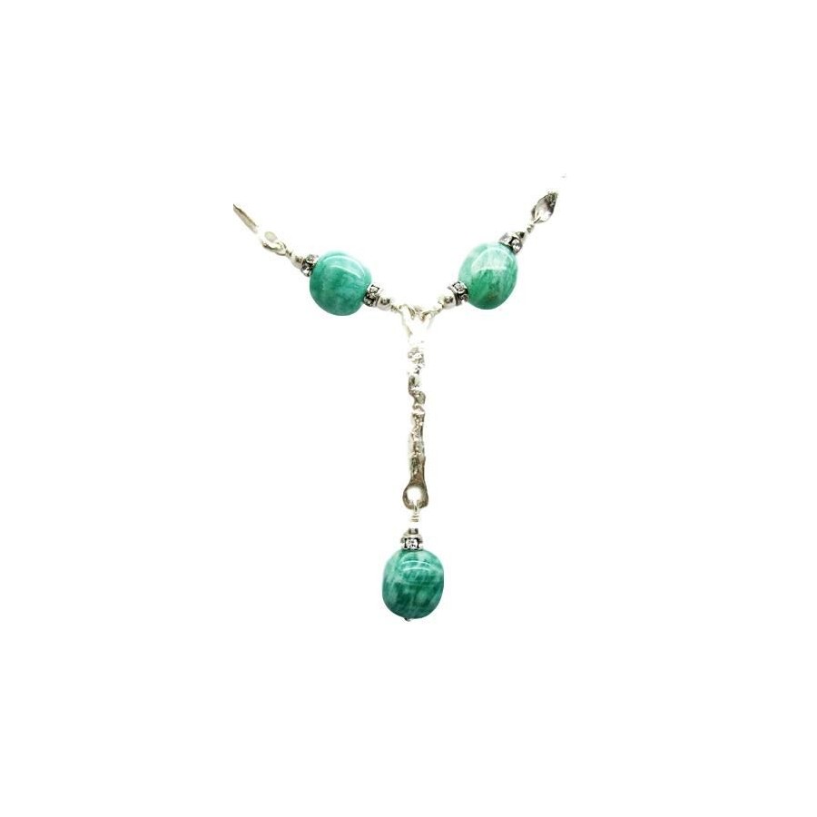 COLLIER AMAZONITE