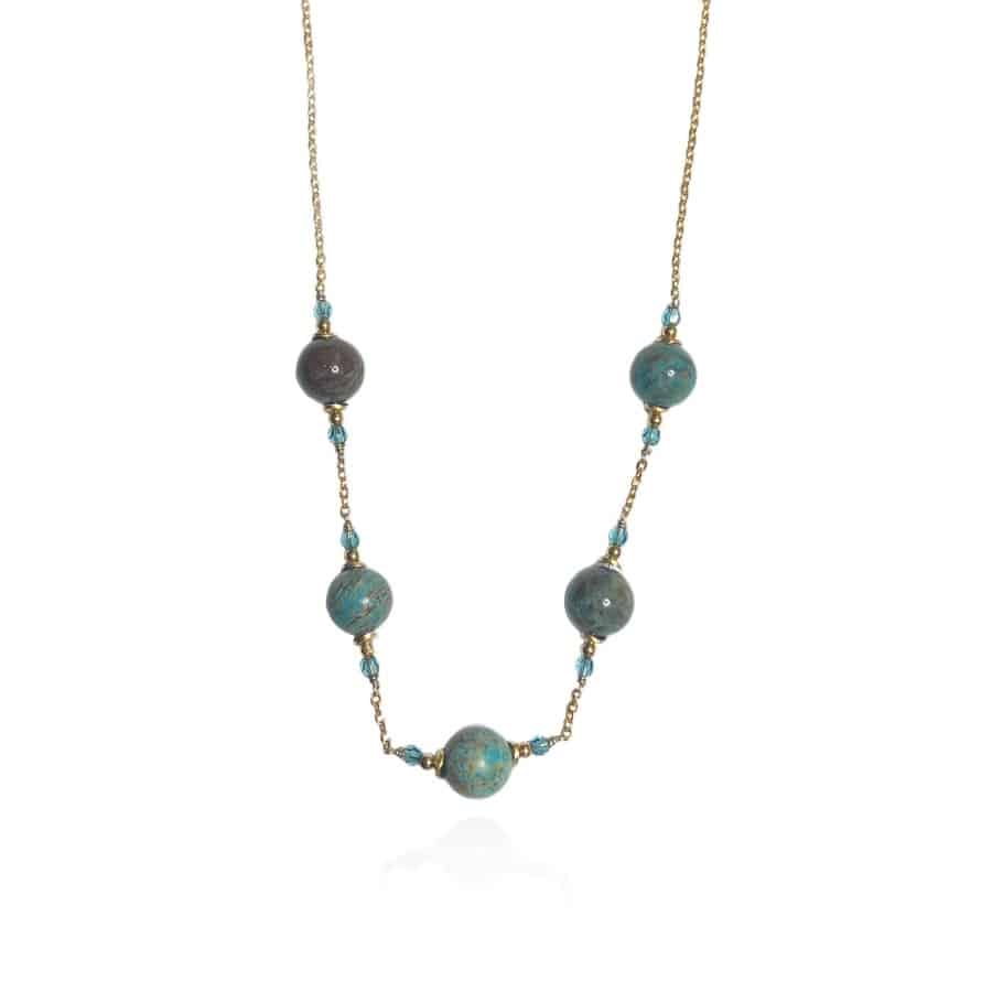 COLLIER CHRYSOCOLLE COLLIER CHRYSOCOLLE