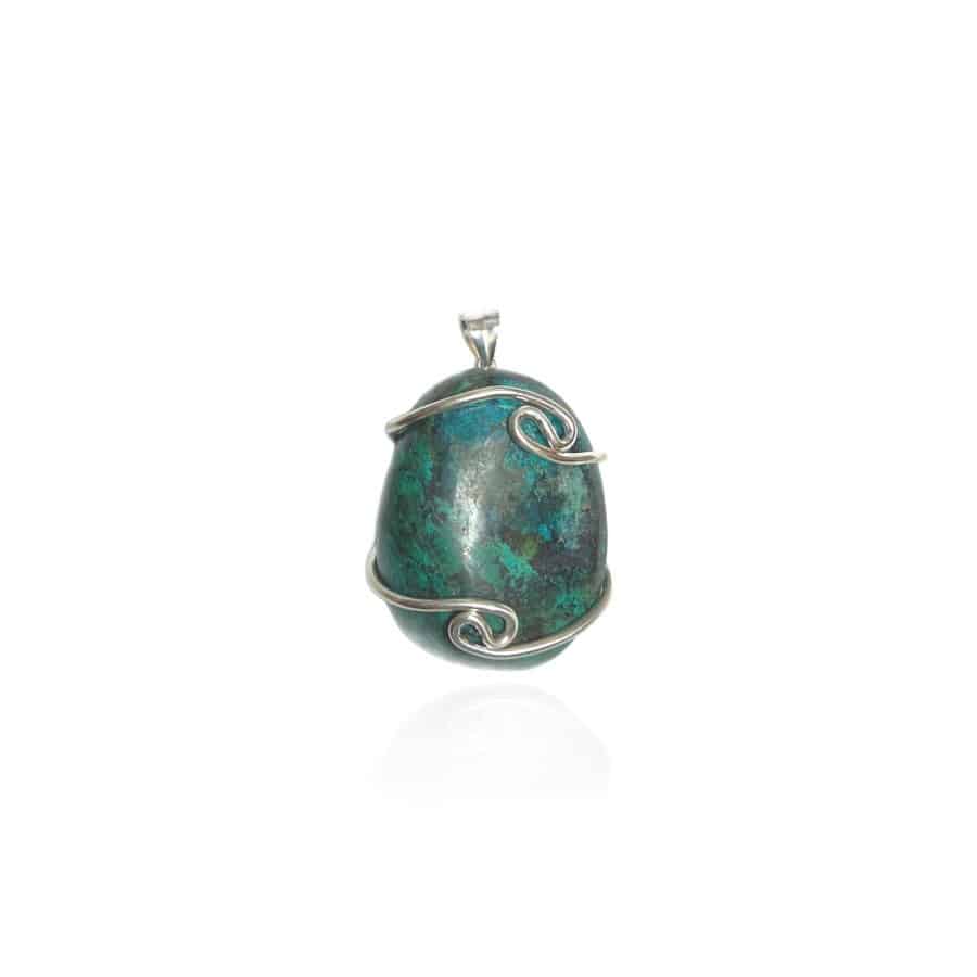 PENDENTIF CHRYSOCOLLE PENDENTIF CHRYSOCOLLE