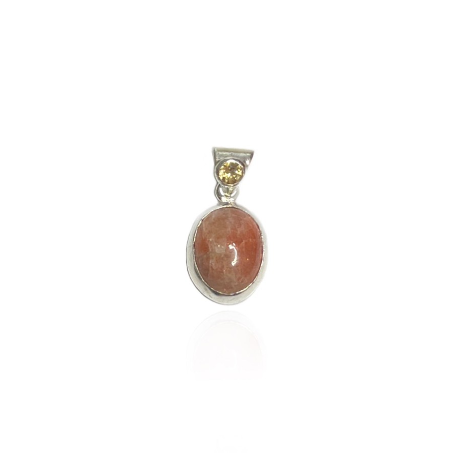 PENDENTIF PIERRE DU SOLEIL CITRINE PENDENTIF PIERRE DU SOLEIL CITRINE