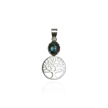 PENDENTIF LABRADORITE