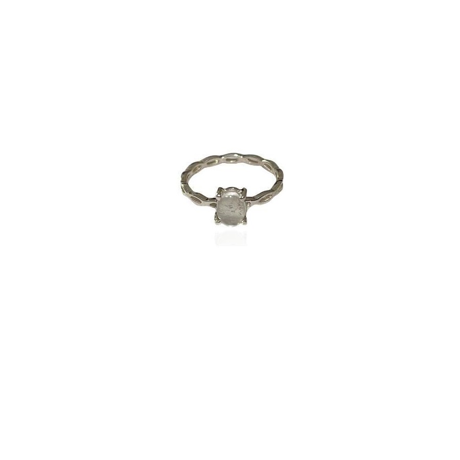 Bague cristal de roche Bague cristal de roche
