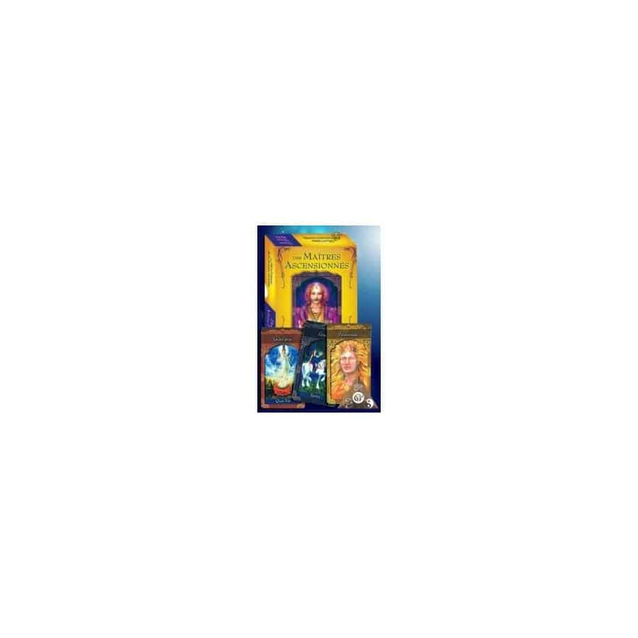 COFFRET CARTES DIVINATOIRES DES MAITRES ASCENSIONNES COFFRET CARTES DIVINATOIRES DES MAITRES ASCENSIONNES