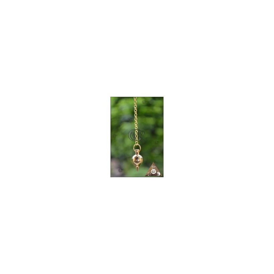 MINI PENDULE GOUTTE D'EAU (doré 10g) MINI PENDULE GOUTTE D'EAU (doré 10g)
