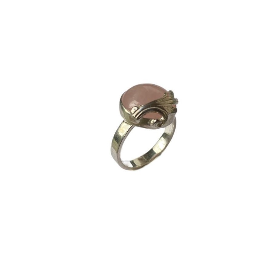 Bague pour femme quartz rose Bague pour femme quartz rose