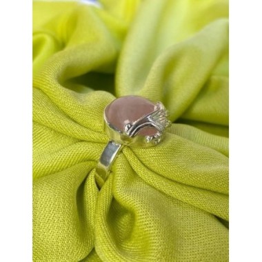 Bague pour femme quartz rose