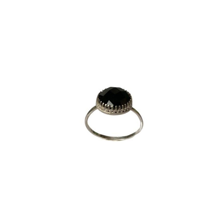BAGUE AGATE NOIR