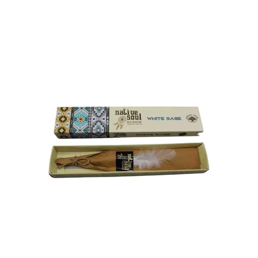 Encens Bâton Native Soul Sauge Blanche 15 g Encens Bâton Native Soul Sauge Blanche 15 g