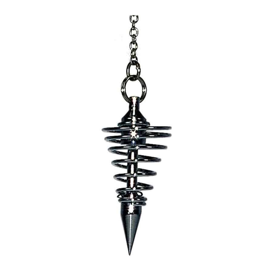 Pendule Spirale Chromé Petit Modèle Pendule Spirale Chromé Petit Modèle