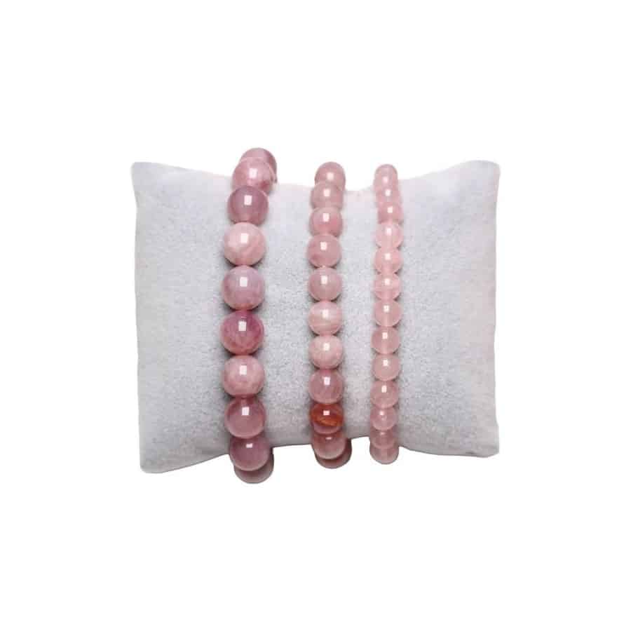 Bracelet Quartz ROSE de Madagascar extra Bracelet Quartz ROSE de Madagascar extra