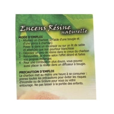 ENCENS OLIBAN