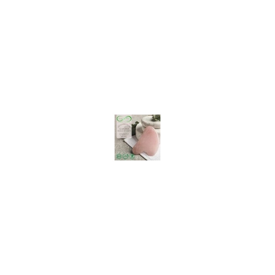 Gua Sha en Quartz Rose Gua Sha en Quartz Rose