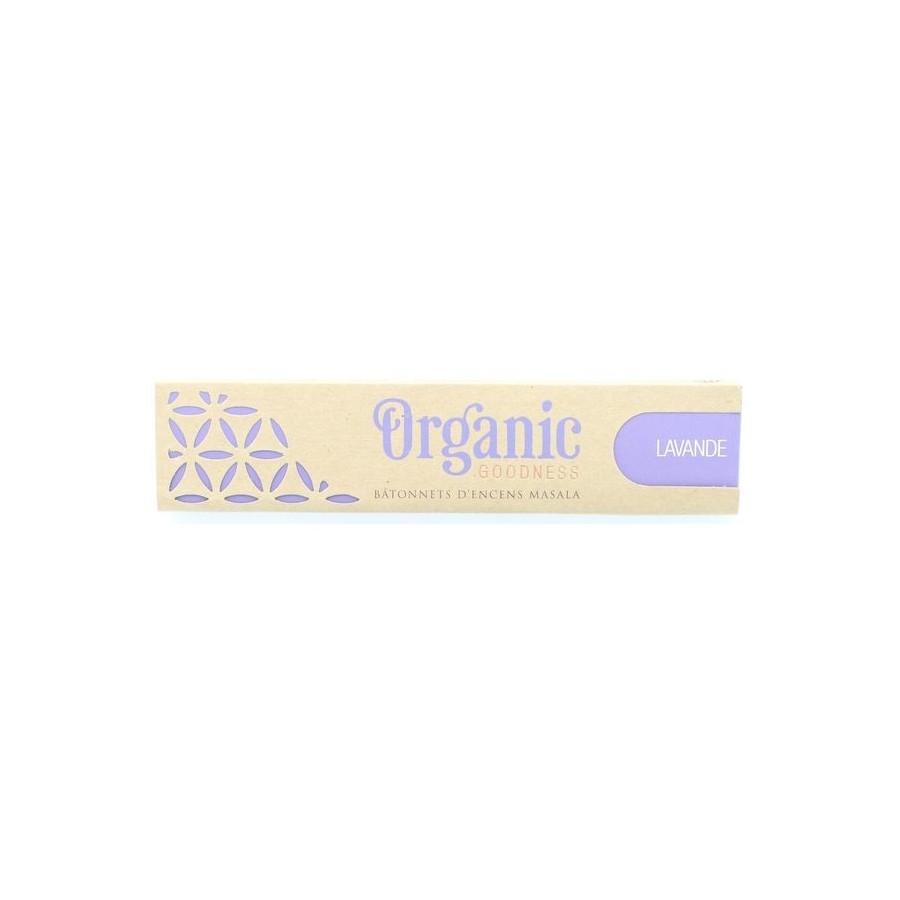 Encens Bâton Organic Lavande 15 g Encens Bâton Organic Lavande 15 g