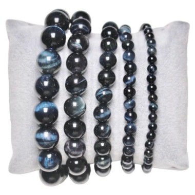 Bracelet Oeil de faucon 10 mm