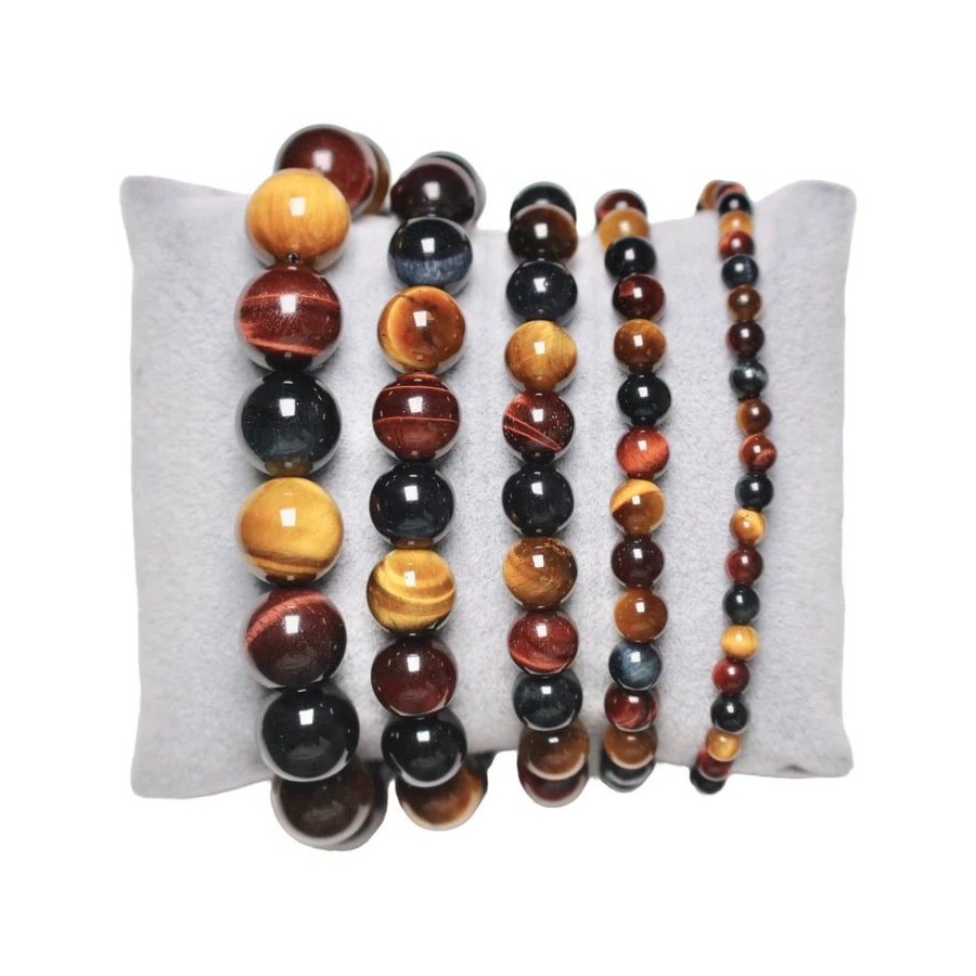 Bracelet Trois yeux 12 MM Bracelet Trois yeux 12 MM