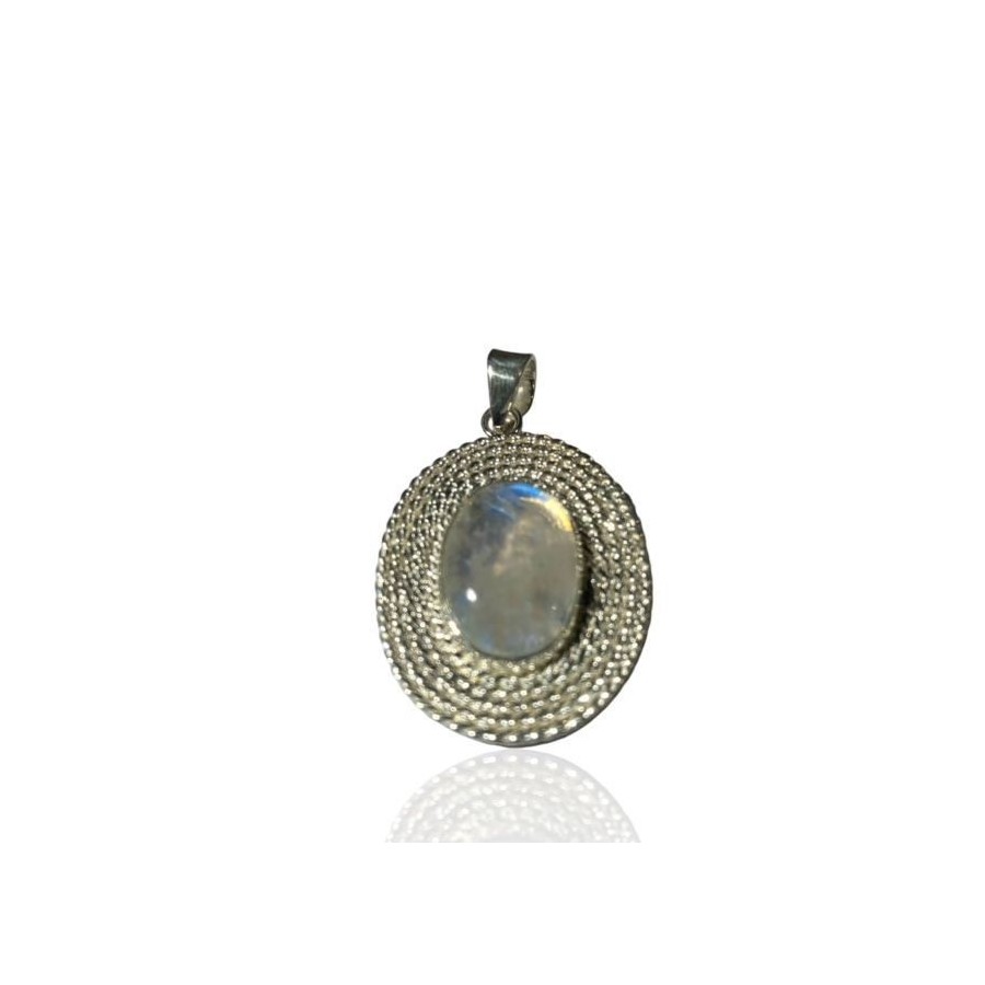 PENDENTIF PIERRE DE LUNE