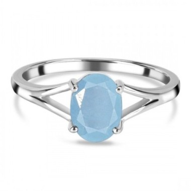 Bague aigue-marine