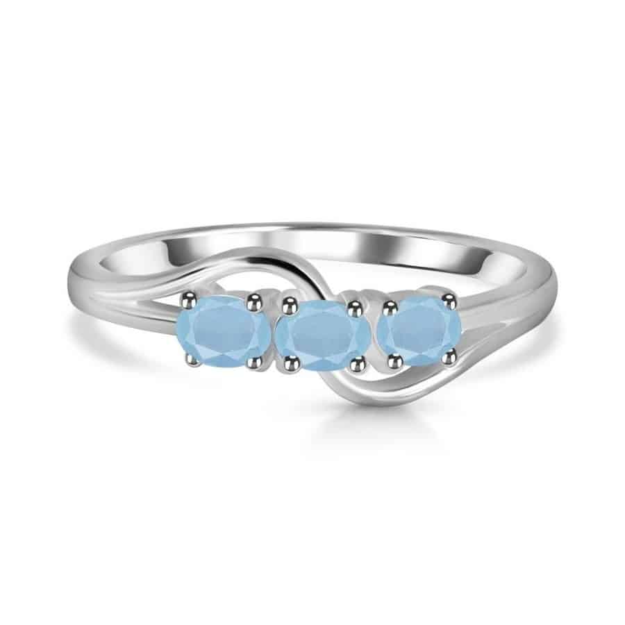 Bague aigue-marine Bague aigue-marine