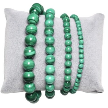 Bracelet Malachite AA+ 4 mm