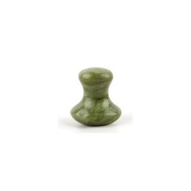 1 Champi GuaSha en Jade Vert