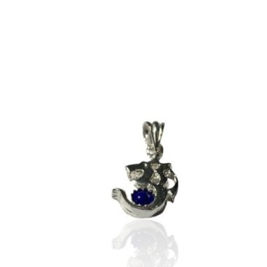 PENDENTIF OM LAPIS LAZULI