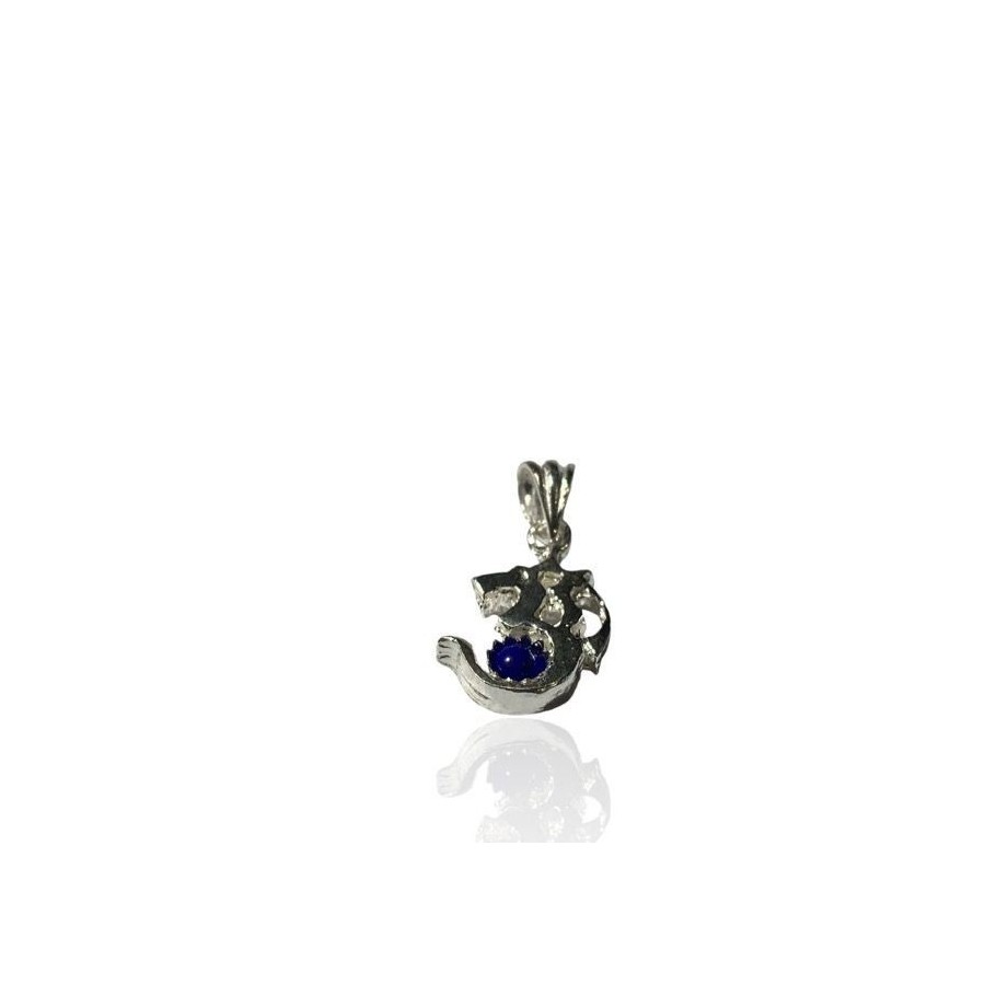 PENDENTIF OM LAPIS LAZULI