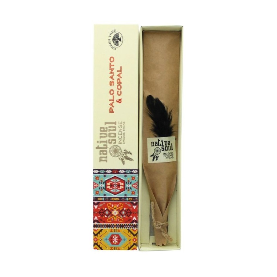 Encens Green Tree Native Soul Copal & Palo Santo - 15 grs Encens Green Tree Native Soul Copal & Palo Santo - 15 grs