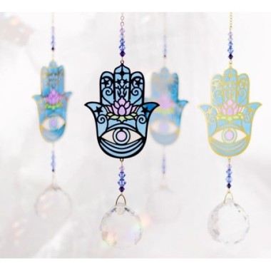 Grand Cristal Feng Shui Hamsa, Protection