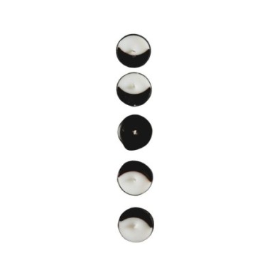 Lot de 5 Bougies chauffe plat Phases de la Lune