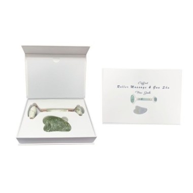 Coffret roller massage et Gua Sha