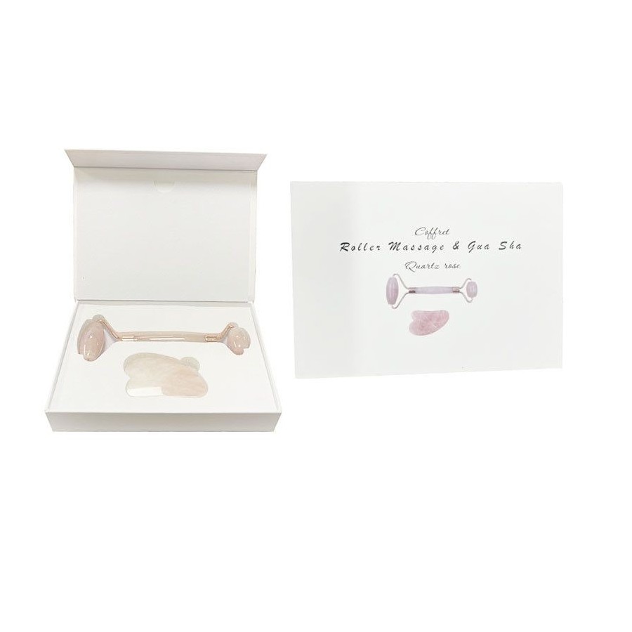 Coffret roller massage et Gua Sha Coffret roller massage et Gua Sha