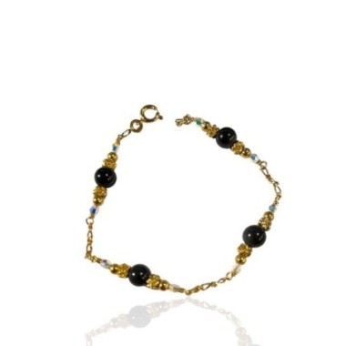 BRACELET OBSIDIENNE NOIRE
