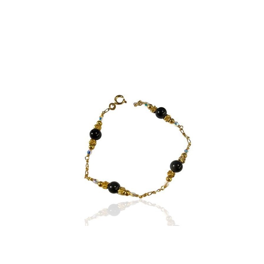 BRACELET OBSIDIENNE NOIRE BRACELET OBSIDIENNE NOIRE