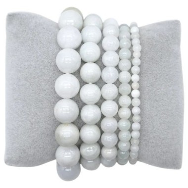 Bracelet Jade blanc