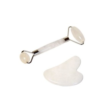 Coffret de Massage pour le Visage en Cristal de roche