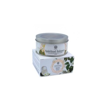 Bougie Litho Green Tree Équilibre Spirituel - Jasmin - 70 grs