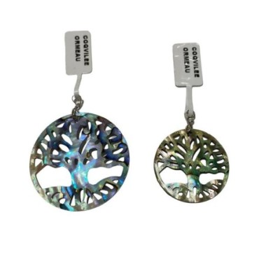Pendentif arbre de vie ormeau