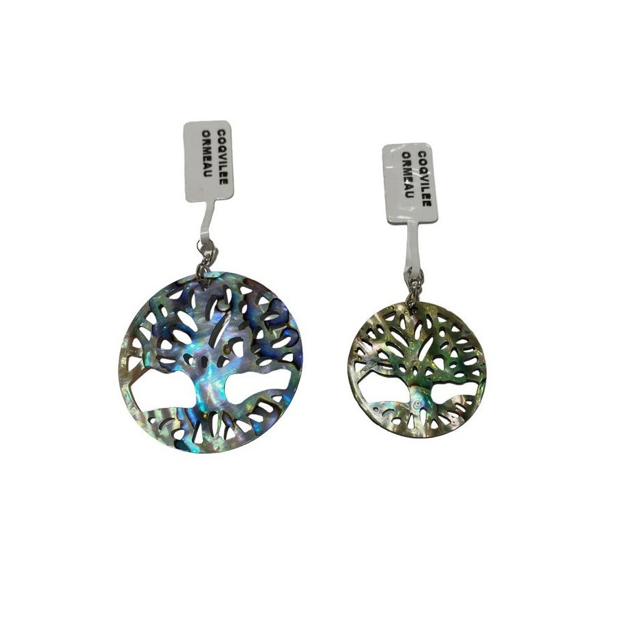 Pendentif arbre de vie ormeau