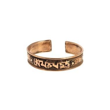 Bracelet Cuivre - Om Mani Padme Hum