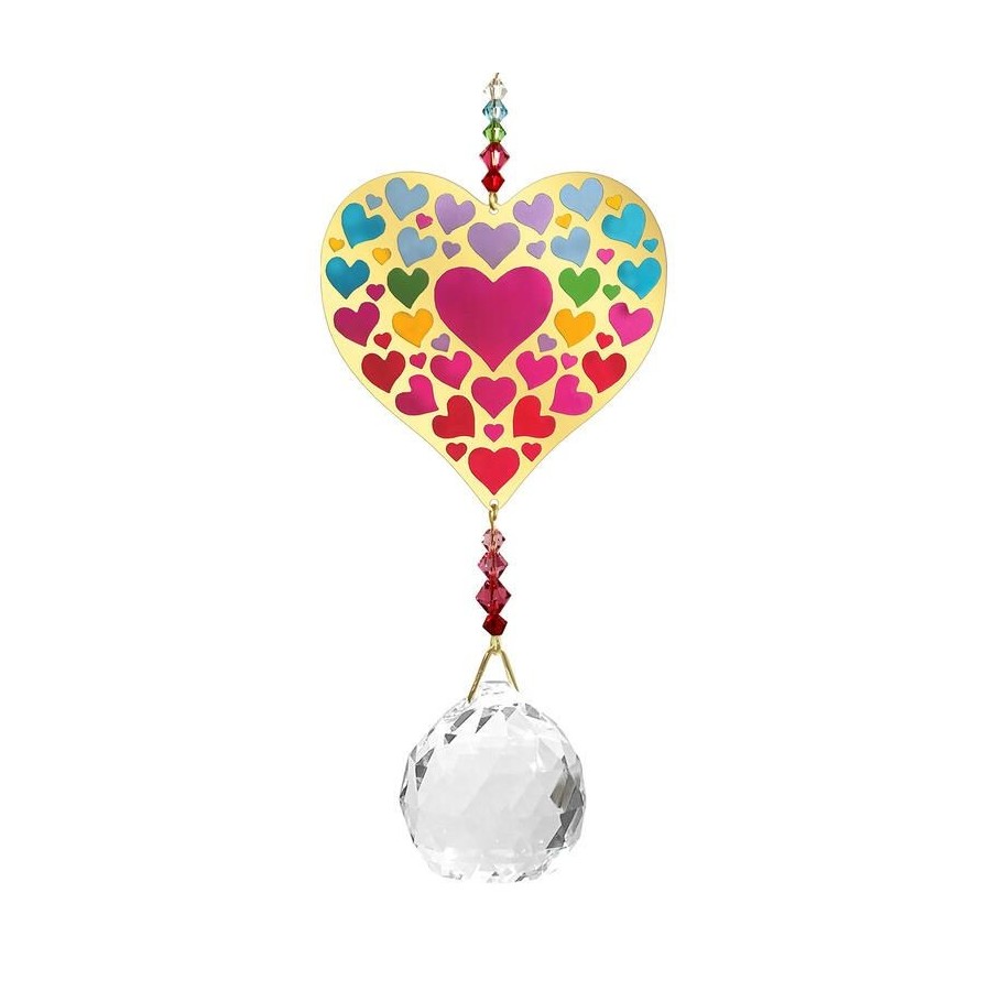 Grand Cristal Feng Shui Amour à Profusion