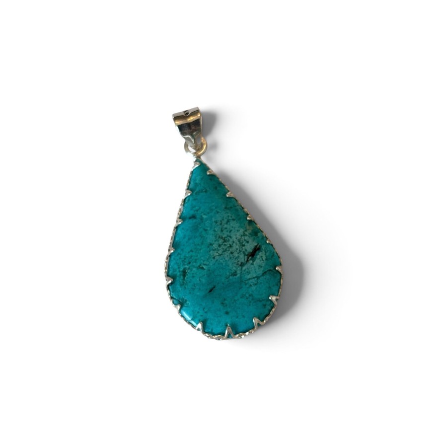 PENDENTIF ARGENT TURQUOISE
