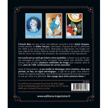 COFFRET L’ORACLE BLEU Le livre + Le jeu original